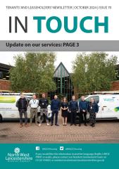 The cover of the October 2024 issue of Intouch